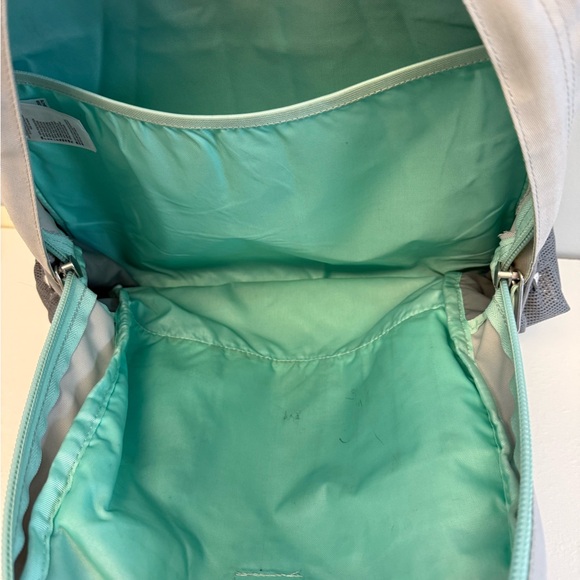 The North Face Jester Backpack Gray/Teal Hiking Outdoor Book Bag Travel Padded main image 10